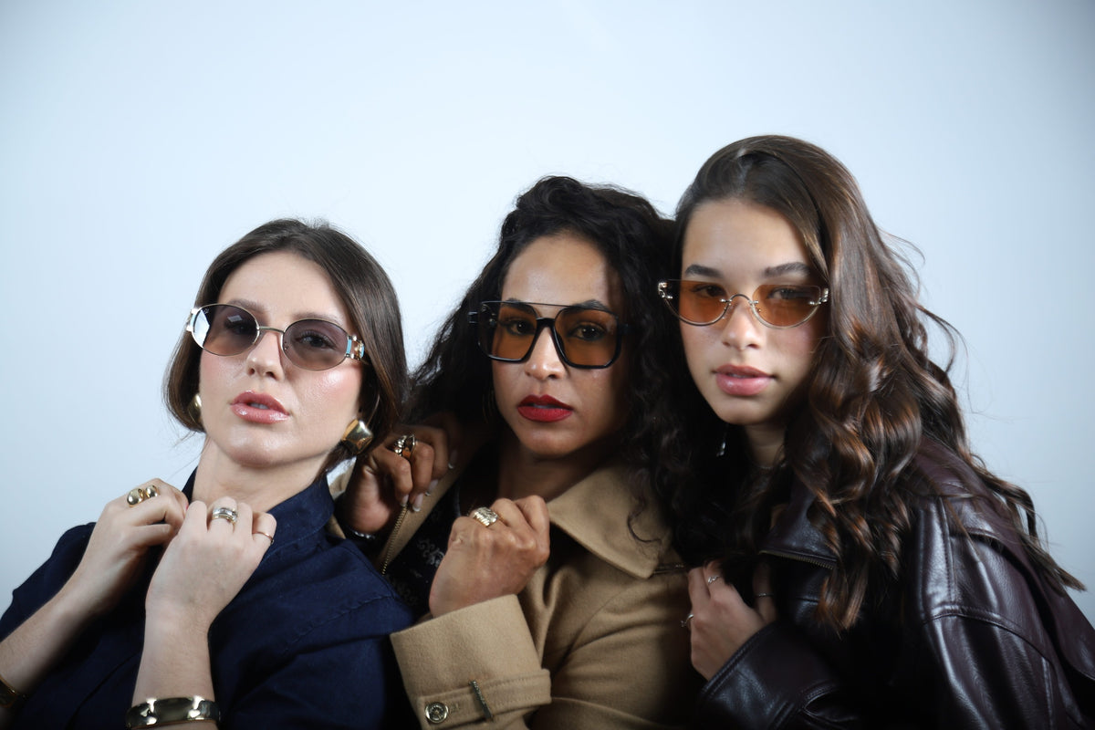 D’elas — campanha Maya Lima com três mulheres